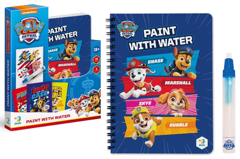 Набір водних розмальовок 200444 "Малюй водою: Paw Patrol" DoDo