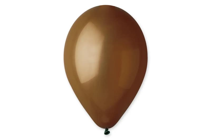 Латексна кулька Gemar коричнева (048) пастель 12" 02915 (30 см.) 100шт.
