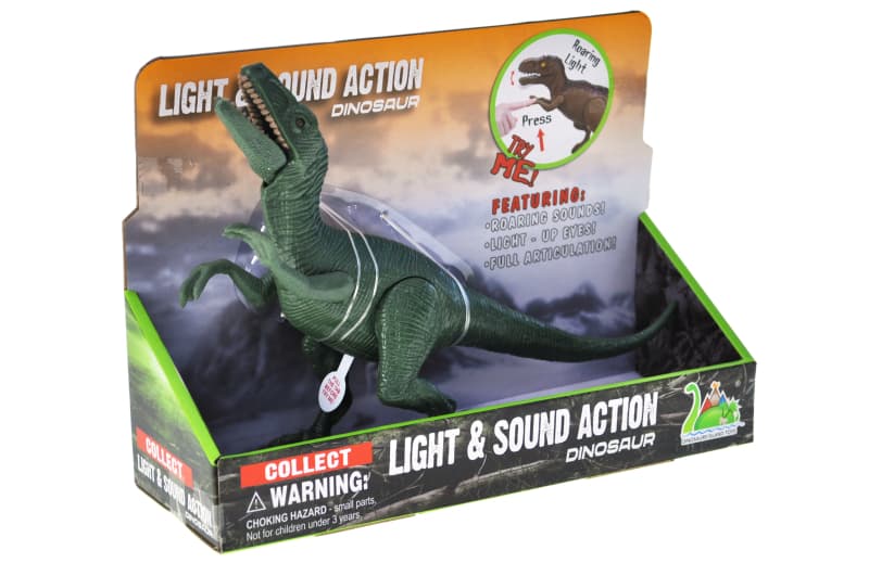 Динозавр RS085B озвучений, в коробці р.24,2x8,5x17,3 см YG Toys
