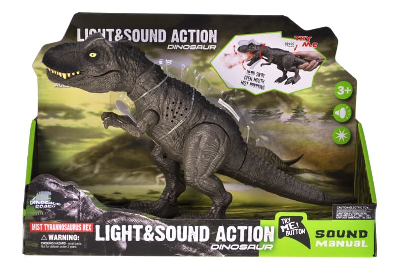 Динозавр RS071 озвучений, в коробці р.35,5x11,5x23 см YG Toys