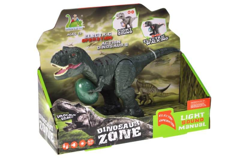 Динозавр RS055A озвучений, в коробці р.26x8,5x15 см YG Toys