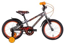 Велосипед 16" FORMULA ACTIVE сірий, LED-ковпачок OPS-FRK-16-167-16
