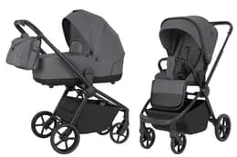 Коляска універсальна CRL-8510 "Epica" 2in1 Iron Grey CARRELLO