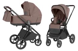 Коляска універсальна CRL-6527 "Ultra" Canvas Beige 2в1 CARRELLO