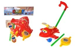 Каталка 9921A "Літачок" з музикою і світлом, в кульку р.35*26*15 см YG Toys