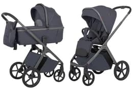 Коляска універсальна Vector CRL-6550 2в1 Plum Grey CARRELLO