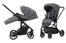 Коляска прогулянкова CRL-5508 "Alfa" Graphite Grey BFM CARRELLO