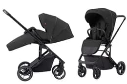 Коляска прогулянкова CRL-5508 "Alfa" Midnight Black BFM CARRELLO