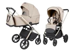 Коляска універсальна Ultra CRL-6556 2в1 Polar Beige CARRELLO