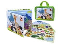 Розвиваюча книжка MC070301-03 "Тваринки" в сумці р.22x8x15см Масік