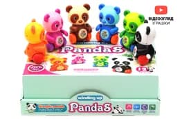 Іграшка заводна 6626 "Панда" в дисплеї 12 шт. р.28x20x8,5 см YG Toys