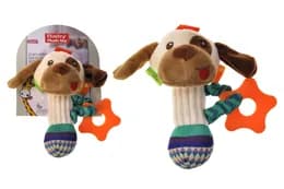 Брязкальце 033-26 "Собака" м'яке, на планшеті YG Toys