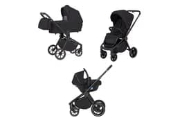Коляска універсальна CRL-8511/1 "Epica" 3in1 Space Black CARRELLO