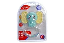 Брязкальце HE0161 "Слоник" на блістері р.17,8x13,6 см YG Toys