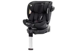 Автокрісло CRL-8805 "Avalon" Absolute Black i-Size 40-150см ISOFIX, поворот, опорна стійка CARRELLO