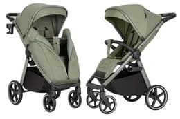 Коляска прогулянкова CRL-5520 "Bravo SL Deluxe" Mosaic Green CARRELLO