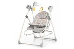Шезлонг-гойдалка Nanny 3в1 CRL-0005 Grey Planet CARRELLO
