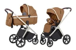 Коляска універсальна CRL-6550 "Vector" Coral Beige 2в1 CARRELLO