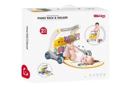 Ходунки-каталка з килимком 6049 на батарейках, в коробці р.43x39x10,5 см YG Toys