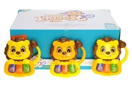 Брязкальце 855-54A "Левеня" на батарейках, в дисплеї 12 шт. YG Toys