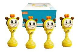 Брязкальце 855-104A "Жираф" на батарейках, в дисплеї 12 шт. YG Toys