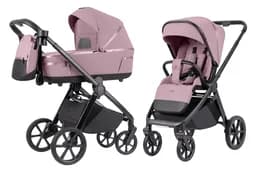 Коляска універсальна CRL-6540/1 "Omega" 2in1 Galaxy Pink CARRELLO
