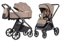 Коляска універсальна CARRELLO Omega CRL-6540/1 Asteroid Beige (2in1)