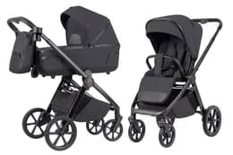 Коляска універсальна CRL-6540/1 "Omega" 2in1 Meteor Grey CARRELLO