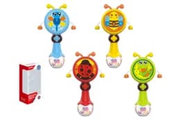 Брязкальце HE0514/HE0515/HE0516/HE0517 тваринки батар.муз.світ.4кол.кор.20*8*14