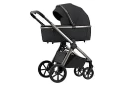Коляска універсальна CRL-6530 "Omega" Absolute Black 2в1 CARRELLO