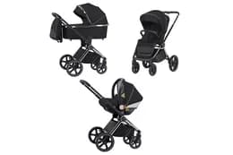 Коляска універсальна CARRELLO Ultimo CRL-6512 (3in1) Sable Black