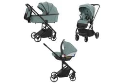 Коляска універсальна CARRELLO Alfa CRL-6508 (3in1) Parrot Green