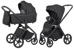 Коляска універсальна CRL-6550 "Vector" 2in1 Magnet Black CARRELLO