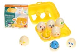 Сортер DF31 "Яйця" в лотку 6 шт., в коробці р.16,5x12x7,5 см YG Toys