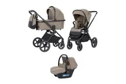 Коляска універсальна CRL-6519 "Ultimo" 3in1 Pearl Beige CARRELLO