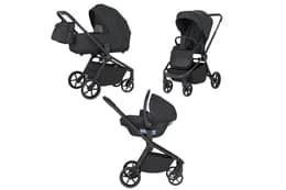 Коляска універсальна CRL-8511 "Epica" 3in1 Space Black CARRELLO