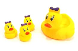 Набір пікалок AY004E "Каченята" 4 шт. в сітці р.15x14x12 см YG Toys