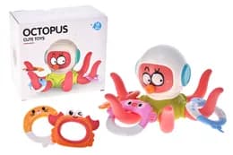 Іграшка для купання Q05Y "Восьминіг" в коробці р.18x10,2x15,8 см YG Toys
