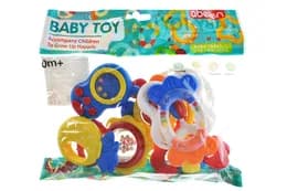 Набір брязкалець 530G в кульку 8 шт. р.27x28 см YG Toys