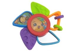 Брязкальце 8398-16 з прорізувачем, в кульку р.20x3x15 см YG Toys