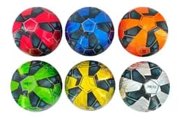 М'яч футбольний, FB2302, №5 PVC, 320 грам, MIX 6 кольорів