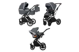 Коляска універсальна CARRELLO Aurora CRL-6502/2 (3in1) Iron Grey