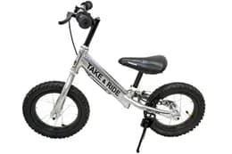 Велобіг Take&Ride RB-50 Pro з тормозами і лапкою хром