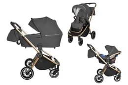 Коляска універсальна Epica CRL-8511 (3in1) Iron Grey