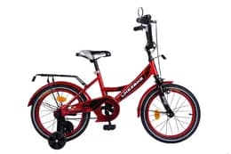 Велосипед дитячий 2-х колісний 16'' 211615 Like2bike Sky, бордовий, рама сталь, з дзвінком, ручні гальма