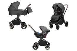 Коляска універсальна Epica CRL-8511/1 (3in1) Iron Grey
