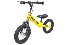 Велобіг Take&Ride RB-50 Lux з тормозами жовто-чорний
