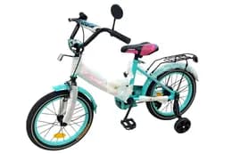 Велосипед дитячий 2-х колісний 16'' 211611 Like2bike Jolly, голубий, рама сталь, з дзвінком, ручні гальма