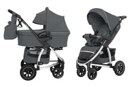 Коляска універсальна Vista CRL-6506 (2in1) Steel Gray CARRELLO