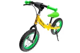 Велобіг Take&Ride RB-40 Pro з тормозами і лапкою жовто-салатовий